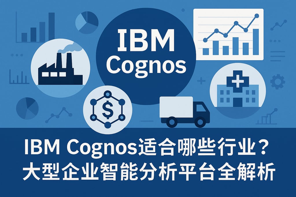 IBM Cognos适合哪些行业？大型企业智能分析平台全解析